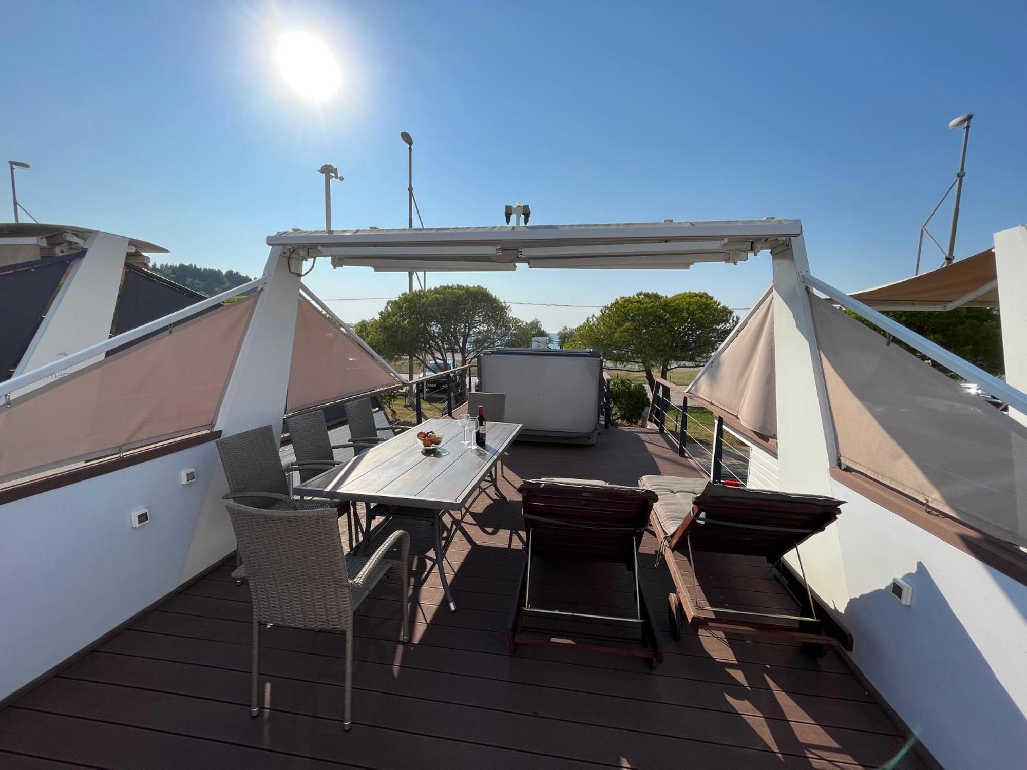 Marina Luxury Houseboat Lace Portorose Esterno foto