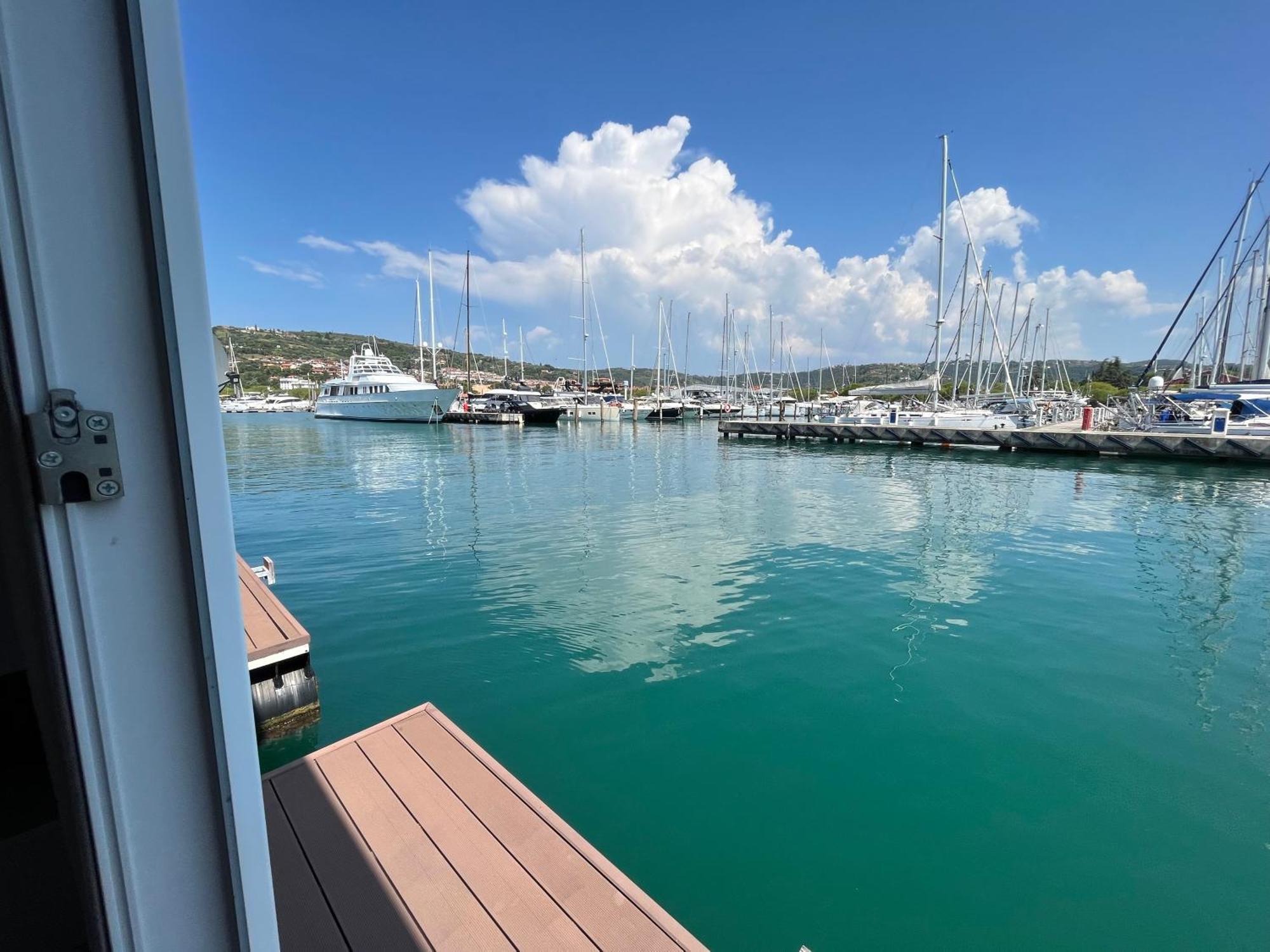 Marina Luxury Houseboat Lace Portorose Esterno foto